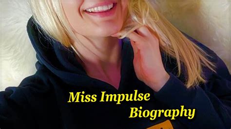 2.34K subscribers. 3.7K views 1 year ago. Miss Impulse Biography, Miss Impulse Age, Miss Impulse Height, Miss Impulse Net Worth, Miss Impulse Wikipedia, Miss Impulse New...